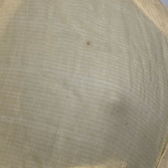 Free People Yellow Tunic Lace Back Button Shirt - Picture 4 of 6